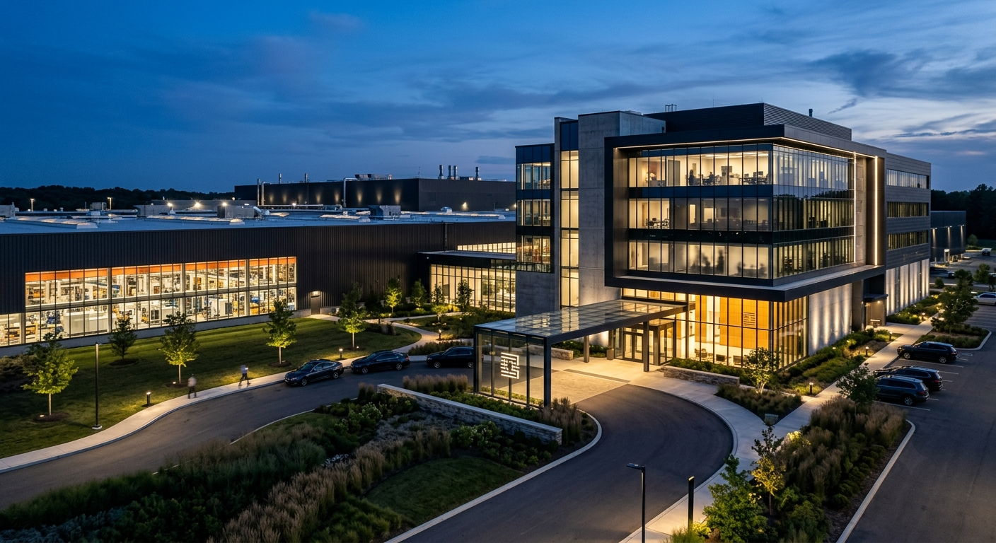 Manufacturing base exterior visual